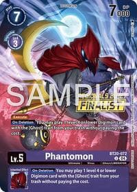 Phantomon (Regionals 26-27 Season 1 Finalist) - Release Special Booster 2.5 - Digimon Card Game card