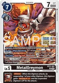 MetalGreymon (World Championship 26–27 Regionals Season 1) - World Convergence - Digimon Card Game card