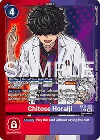 Chitose Horaiji (Limited Foil) - Dawn of Liberator - Digimon Card Game card