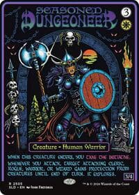 Seasoned Dungeoneer - Secret Lair Drop Series - Magic: The Gathering card