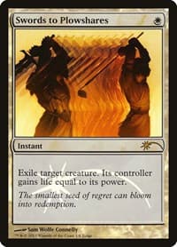 Swords to Plowshares - Judge Promos - Magic: The Gathering card