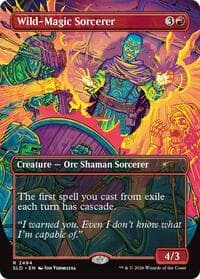 Wild-Magic Sorcerer - Secret Lair Drop Series - Magic: The Gathering card