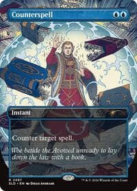 Counterspell (2497) - Secret Lair Drop Series - Magic: The Gathering card