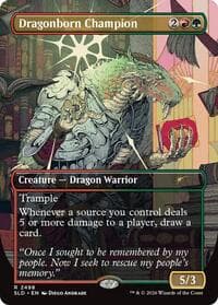 Dragonborn Champion - Secret Lair Drop Series - Magic: The Gathering card