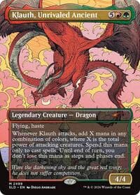 Klauth, Unrivaled Ancient - Secret Lair Drop Series - Magic: The Gathering card