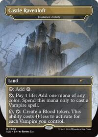 Castle Ravenloft - Voldaren Estate - Secret Lair Drop Series - Magic: The Gathering card