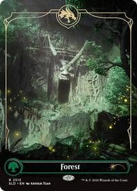 Forest (2513) - Secret Lair Drop Series - Magic: The Gathering card