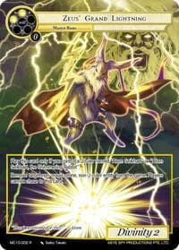 Zeus' Grand Lightning - Memoria Collection 10 - Force of Will card