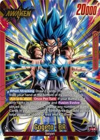 Gogeta : BR - FB09-001 (Alternate Art) - Dual Evolution - Dragon Ball Super: Fusion World card