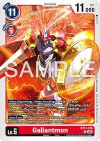 Gallantmon - BT17-016 (Reprint) - Advanced Booster Digimon Generation - Digimon Card Game card