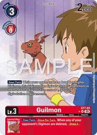 Guilmon - ST7-03 (Alternate Art) - Advanced Booster Digimon Generation - Digimon Card Game card
