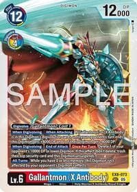 Gallantmon (X Antibody) (Reprint) - Advanced Booster Digimon Generation - Digimon Card Game card