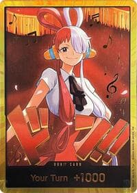 DON!! Card (Uta) (Gold) - Extra Booster: One Piece Heroines Edition - One Piece Card Game card