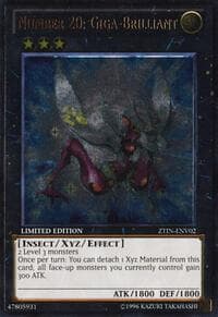 Number 20: Giga-Brilliant (UTR) - 2013 Zexal Collection Tin - YuGiOh card