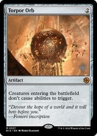 Torpor Orb - Promo Pack: Lorwyn Eclipsed - Magic: The Gathering card