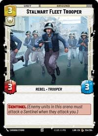 Stalwart Fleet Trooper - A Lawless Time - Star Wars: Unlimited card
