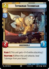 Toydarian Technician - A Lawless Time - Star Wars: Unlimited card