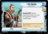 Vel Sartha - Aldhani Insurgent - A Lawless Time - Star Wars: Unlimited card
