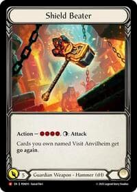 Shield Beater - Compendium of Rathe - Flesh and Blood TCG card