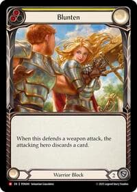 Blunten (Yellow) - Compendium of Rathe - Flesh and Blood TCG card