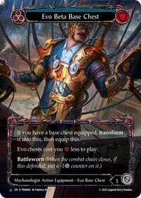 Evo Beta Base Chest (Blue) (Marvel) - Compendium of Rathe - Flesh and Blood TCG card