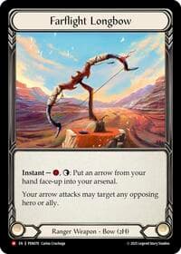 Farflight Longbow - Compendium of Rathe - Flesh and Blood TCG card