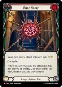 Rune Snare (Red) - Compendium of Rathe - Flesh and Blood TCG card