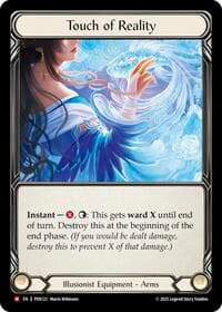 Touch Of Reality - Compendium of Rathe - Flesh and Blood TCG card