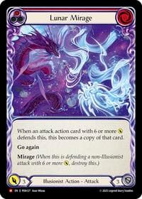 Lunar Mirage (Red) - Compendium of Rathe - Flesh and Blood TCG card