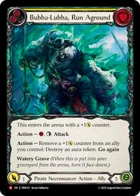 Bubba Lubba Run Aground (Yellow) - Compendium of Rathe - Flesh and Blood TCG card