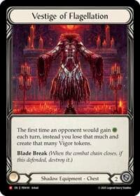 Vestige Of Flagellation - Compendium of Rathe - Flesh and Blood TCG card