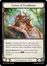 Crown Of Everbloom - Compendium of Rathe - Flesh and Blood TCG card