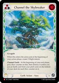 Channel The Skybreaker (Yellow) - Compendium of Rathe - Flesh and Blood TCG card
