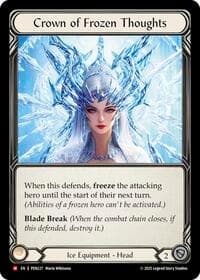 Crown Of Frozen Thoughts - Compendium of Rathe - Flesh and Blood TCG card