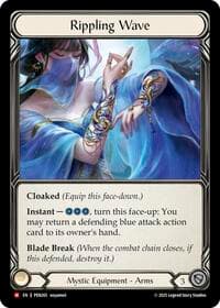 Rippling Wave - Compendium of Rathe - Flesh and Blood TCG card