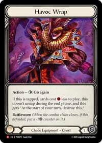 Havoc Wrap - Compendium of Rathe - Flesh and Blood TCG card