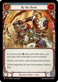 By The Book (Blue) - Compendium of Rathe - Flesh and Blood TCG card