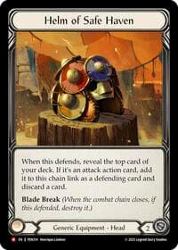Helm Of Safe Haven - Compendium of Rathe - Flesh and Blood TCG card