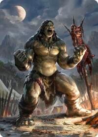 Rhinar (Marvel) - Compendium of Rathe - Flesh and Blood TCG card
