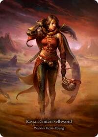Kassai Cintari Sellsword (Marvel) - Compendium of Rathe - Flesh and Blood TCG card