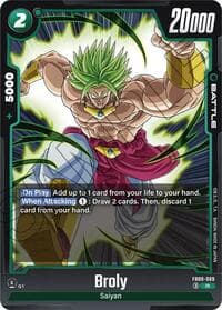 Broly - Dual Evolution - Dragon Ball Super: Fusion World card