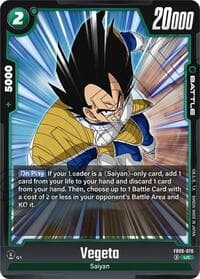 Vegeta - FB09-070 - Dual Evolution - Dragon Ball Super: Fusion World card