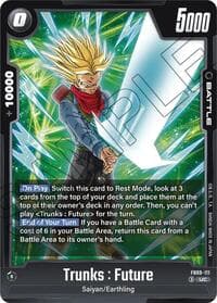 Trunks : Future - Dual Evolution - Dragon Ball Super: Fusion World card