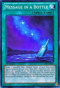Message in a Bottle - 2013 Zexal Collection Tin - YuGiOh card