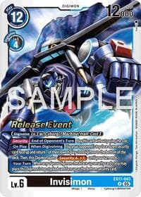 Invisimon - Dawn of Liberator Release Event Cards - Digimon Card Game card