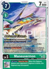 Maneuvermon - Dawn of Liberator Release Event Cards - Digimon Card Game card
