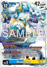 Skadimon - Dawn of Liberator Release Event Cards - Digimon Card Game card
