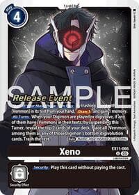 Xeno - Dawn of Liberator Release Event Cards - Digimon Card Game card