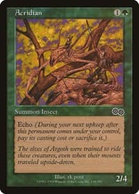 Acridian - Urza's Saga - Magic: The Gathering card