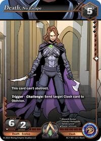 Death, No Escape - Ancient Alphas - Alpha Clash card